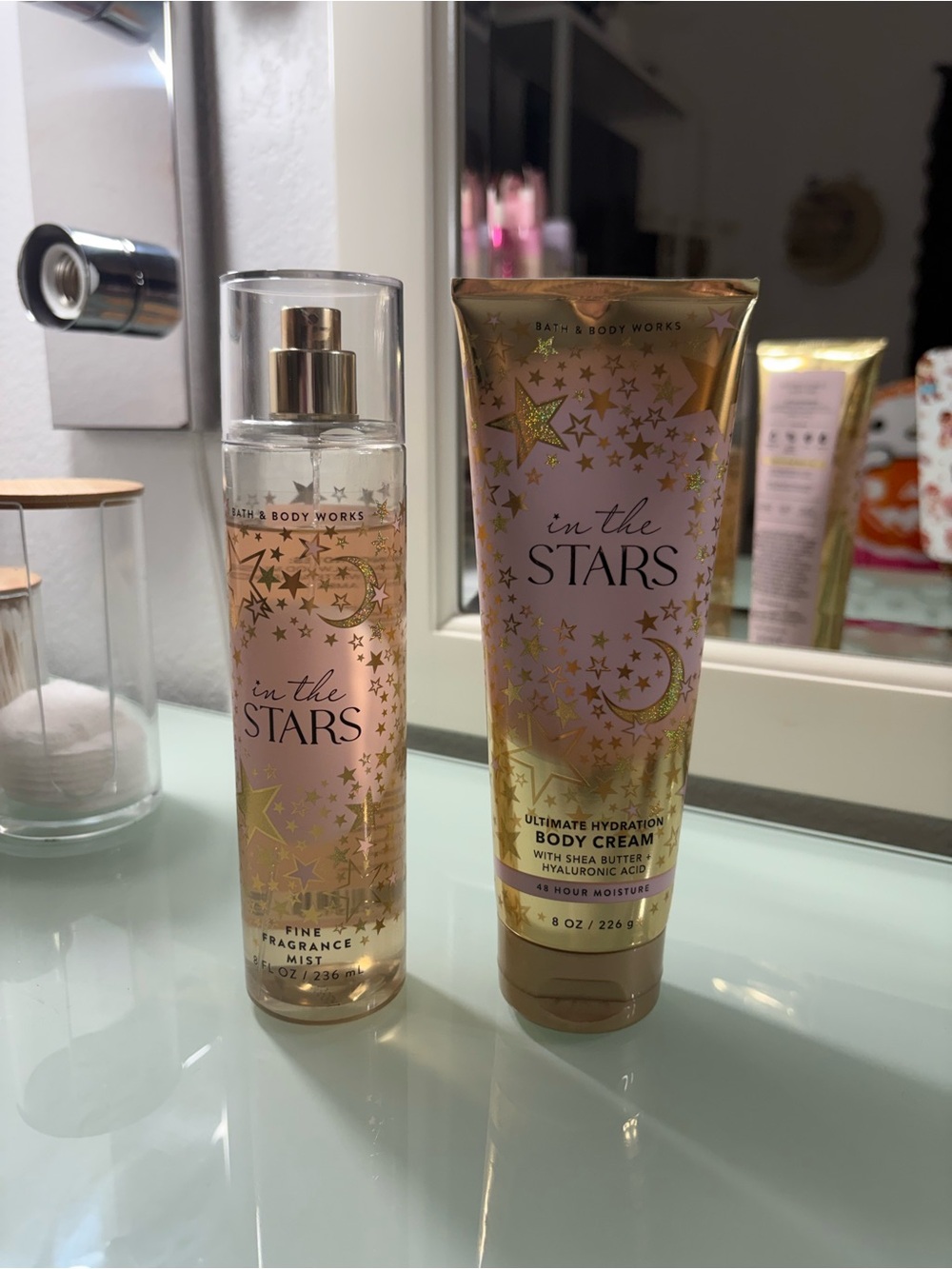 Bath & Body Works "In The Stars" Fragrance Mist & Body Cream Set